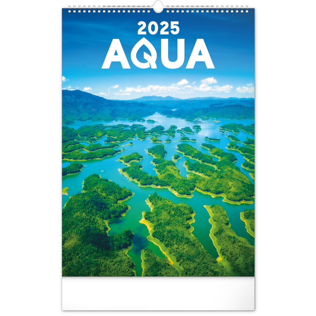 Aqua Calendar 2025