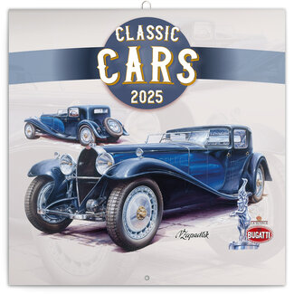 Presco Classic Cars Calendar 2025