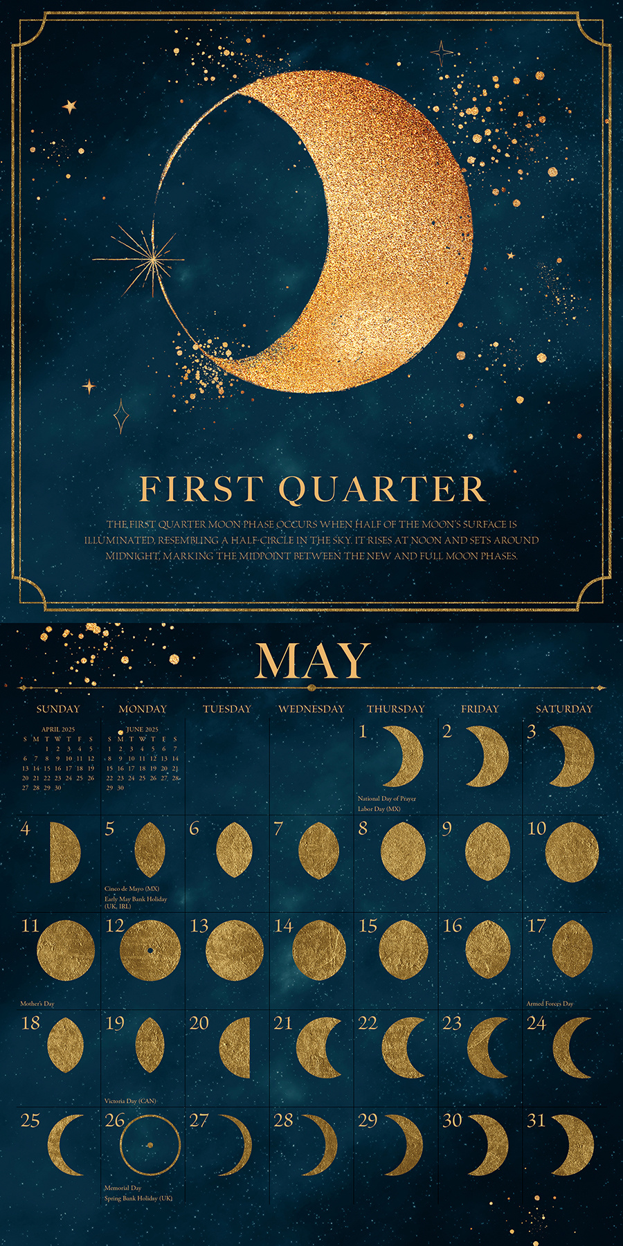 Buy Magic Moon Calendar 2025? Order online quickly and easily