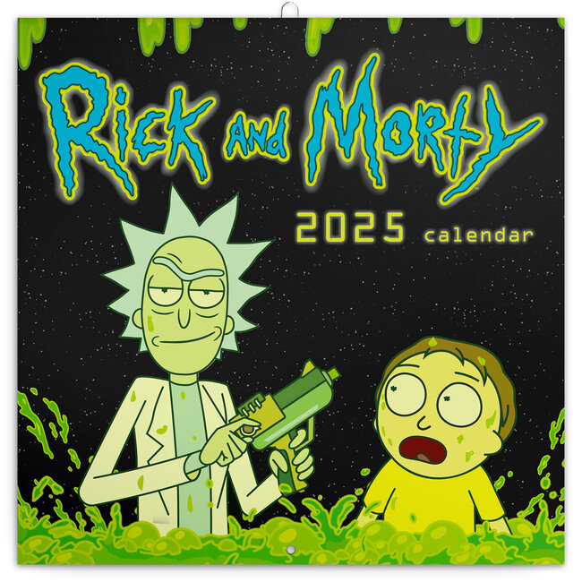 Rick und Morty Kalender 2025