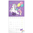 Calendario Happy Unicorns 2025