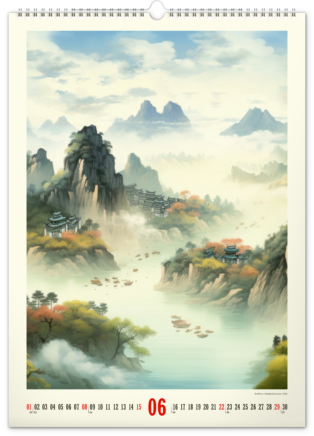 Vintage Posters - Japanese Art Calendar 2025 Buy | Order easily