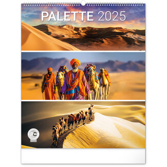 Presco Palette Calendar 2025