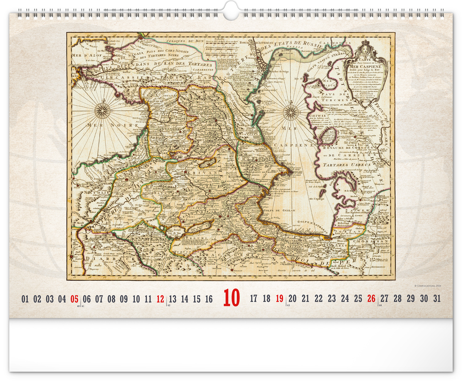 Antique Maps Kalender 2025 Kopen? Bestel eenvoudig en snel Online