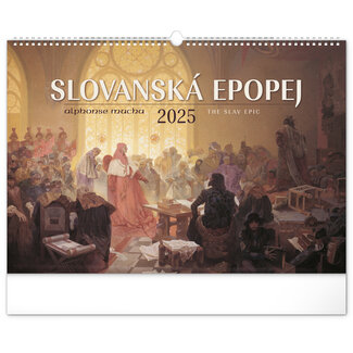 Alphonse Mucha Calendario 2025