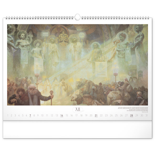 Buying Alphonse Mucha Calendar 2025? Order online quickly and easily