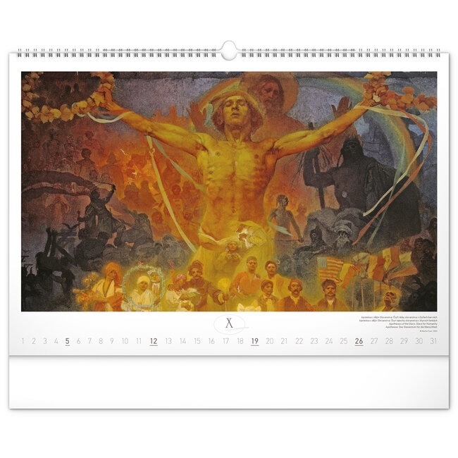 Buying Alphonse Mucha Calendar 2025? Order online quickly and easily