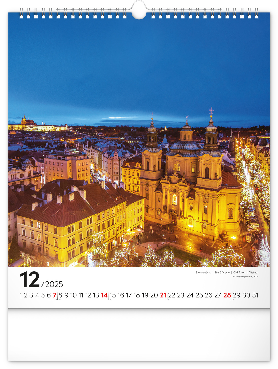 Praag Kalender 2025 Groot Kopen? Bestel eenvoudig Online
