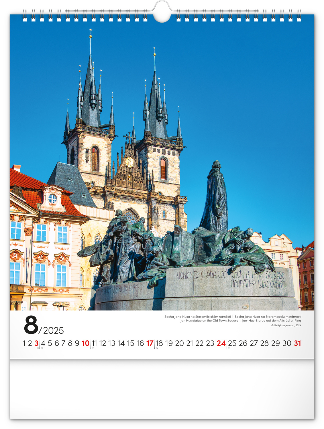 Praag Kalender 2025 Groot Kopen? Bestel eenvoudig Online