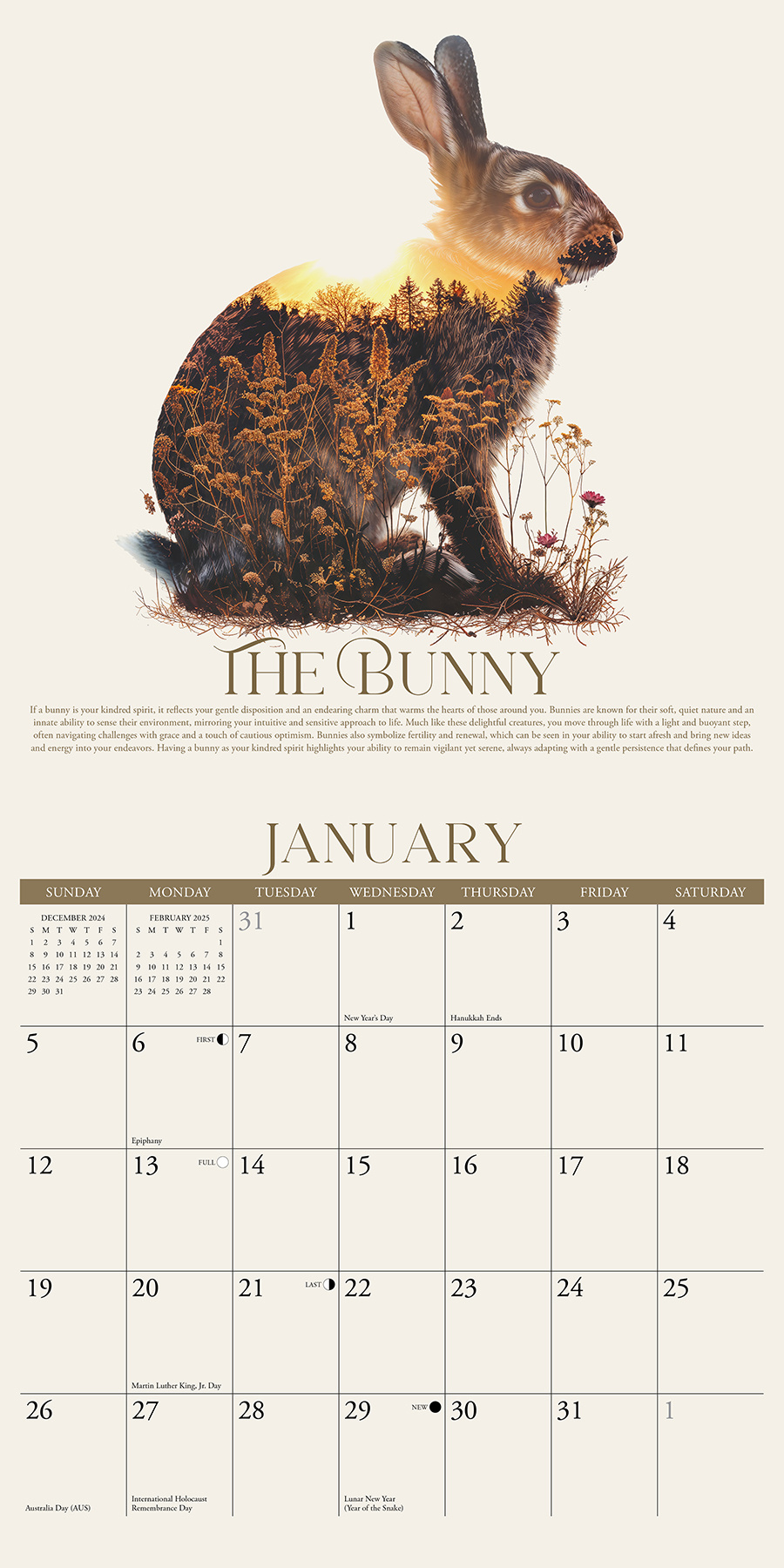 Buy Spirit Animals Calendar 2025? Order online quickly and easily