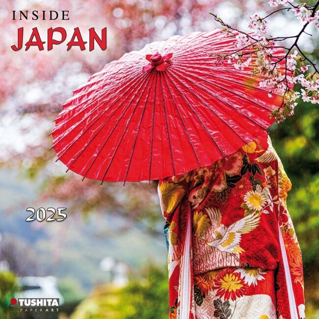 Tushita Inside Japan Calendar 2025