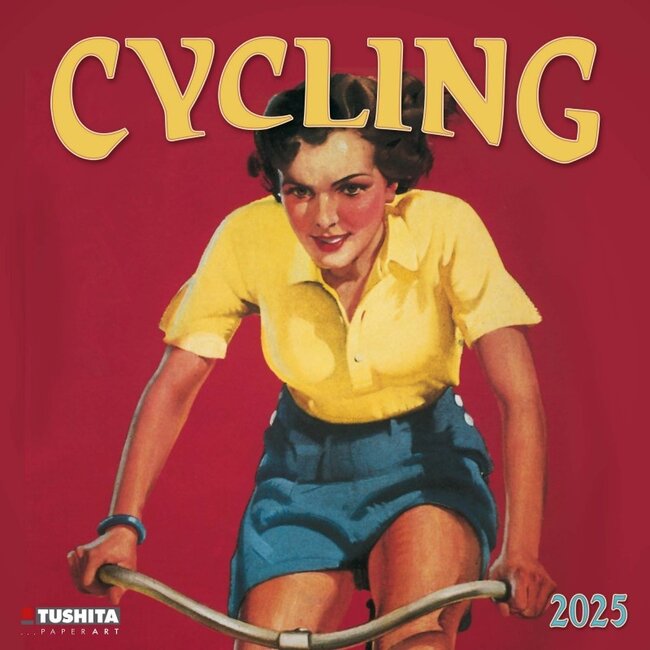 Tushita Mit dem Fahrrad durch die Geschichte Kalender 2025