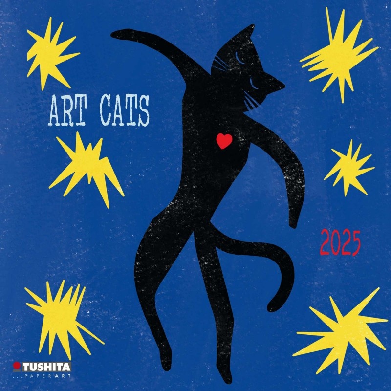 Buying Art Cats Calendar 2025? Order online quickly and easily Kalenderwinkel.nl