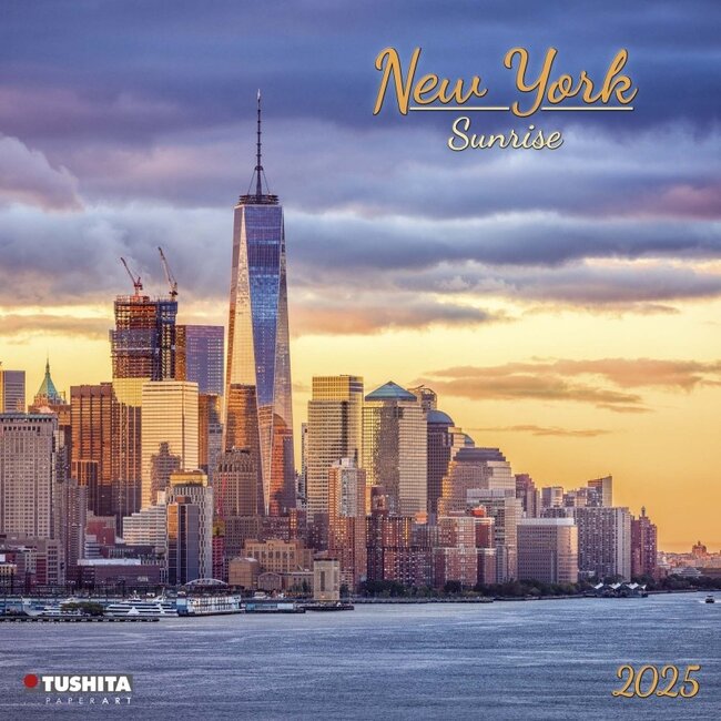 Tushita Calendario dell'alba di New York 2025