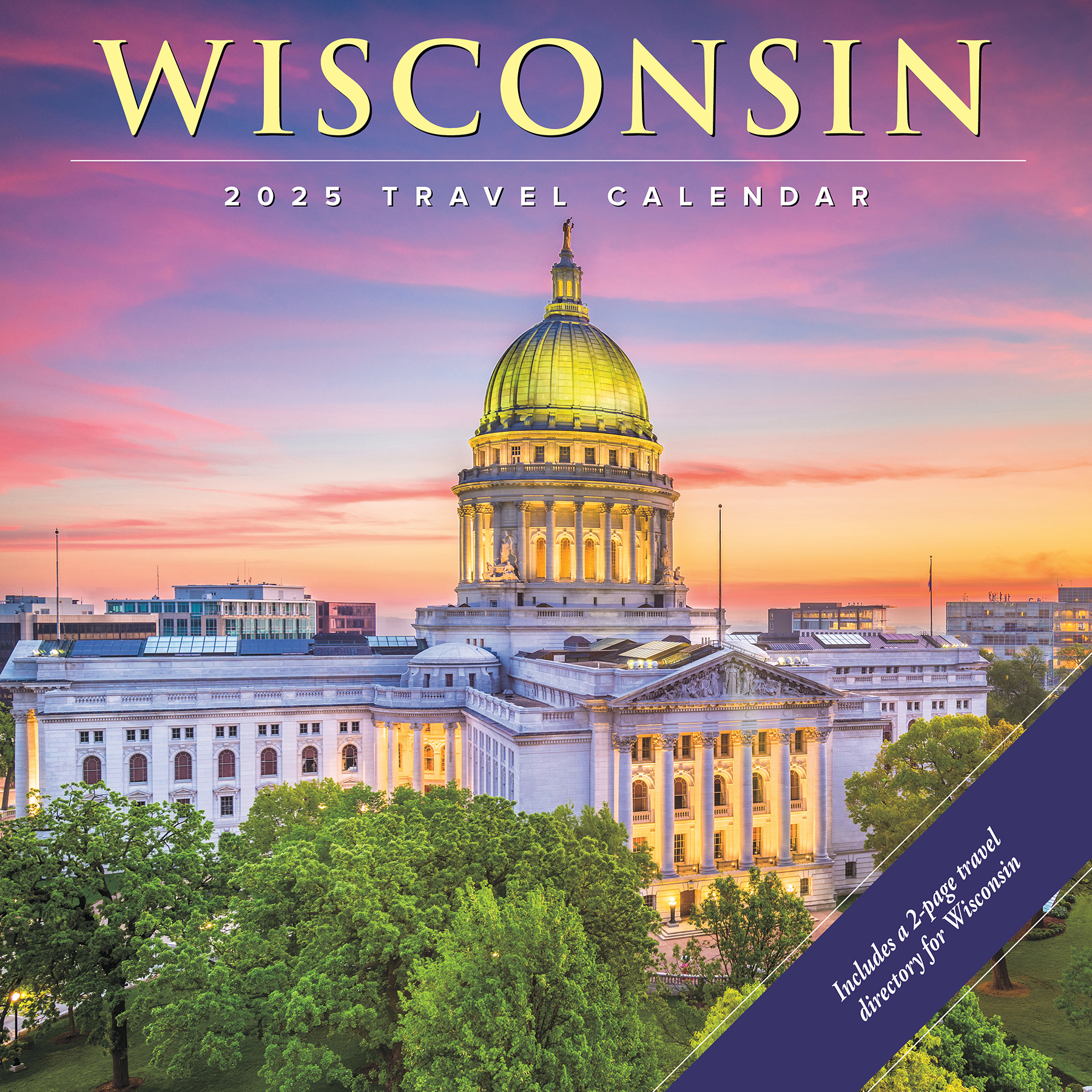 Acheter le Calendrier du Wisconsin 2025 ? Facile et rapide à commander en ligne