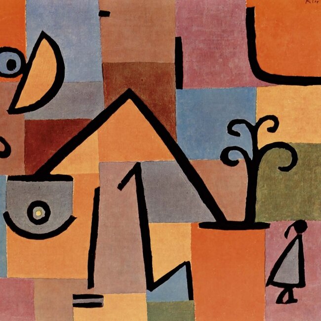 Paul Klee Rechteckiger Farbkalender 2025 Kaufen Einfachheit