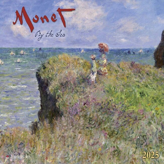 Tushita Claude Monet - By the Sea Calendar 2025