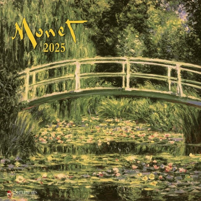 Tushita Claude Monet Calendar 2025
