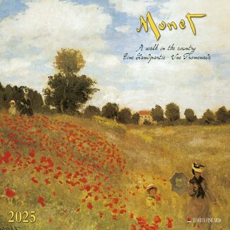 Tushita Calendario Monet 2025 Una passeggiata in campagna