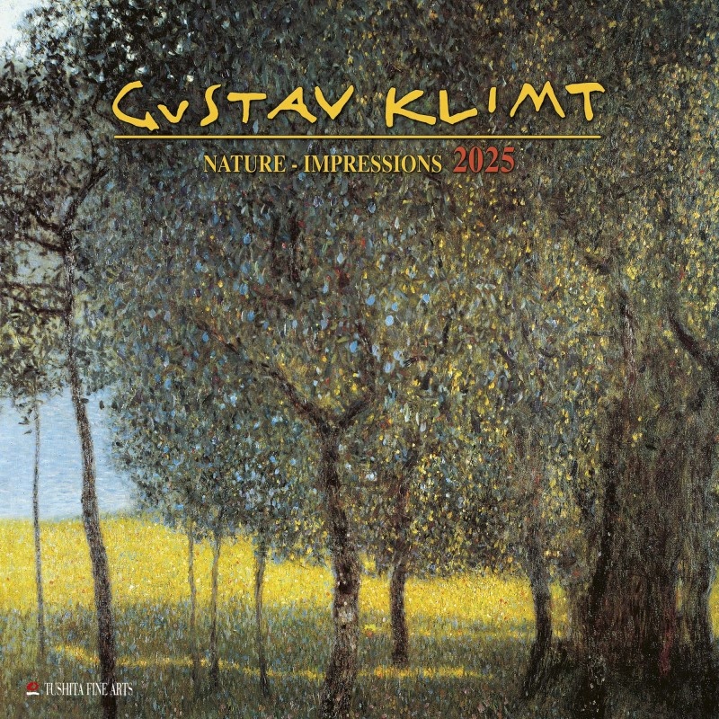 Gustav Klimt Calendario de la Naturaleza 2025 Haga su