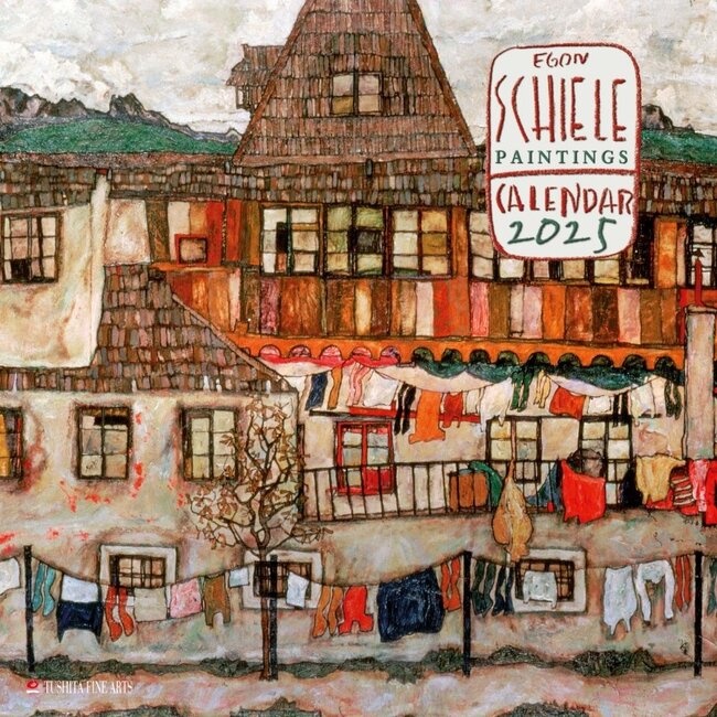 Egon Schiele Gemälde Kalender 2025