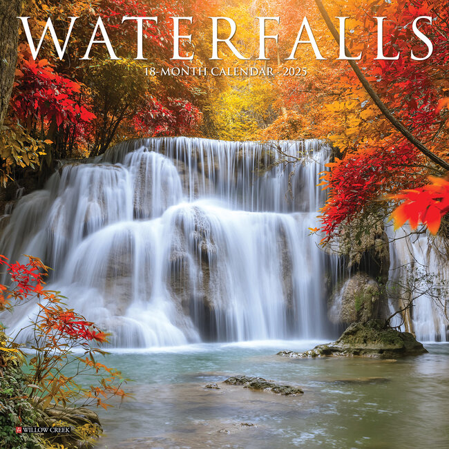 Willow Creek Waterfalls Calendar 2025 Mini