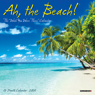 Willow Creek Ah The Beach! Calendar 2025 Mini