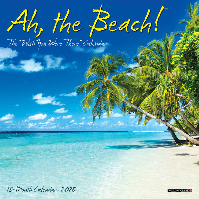 Ah The Beach! Calendar 2025 Mini