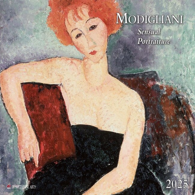 Modigliani D Portraits Calendar 2025