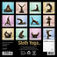 Faultier-Yoga-Kalender 2025 Mini