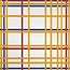 Calendrier Piet Mondrian 2025