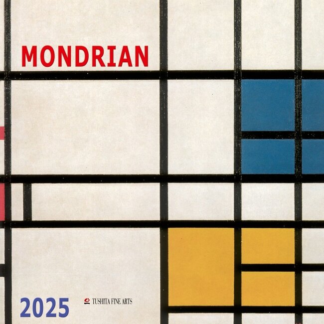 Tushita Calendario Piet Mondrian 2025