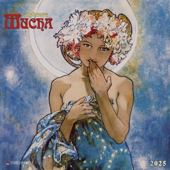 Calendario Alphonse Mucha 2025