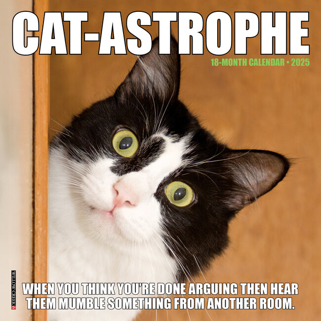 Cat-astrophe Calendar 2025 Mini