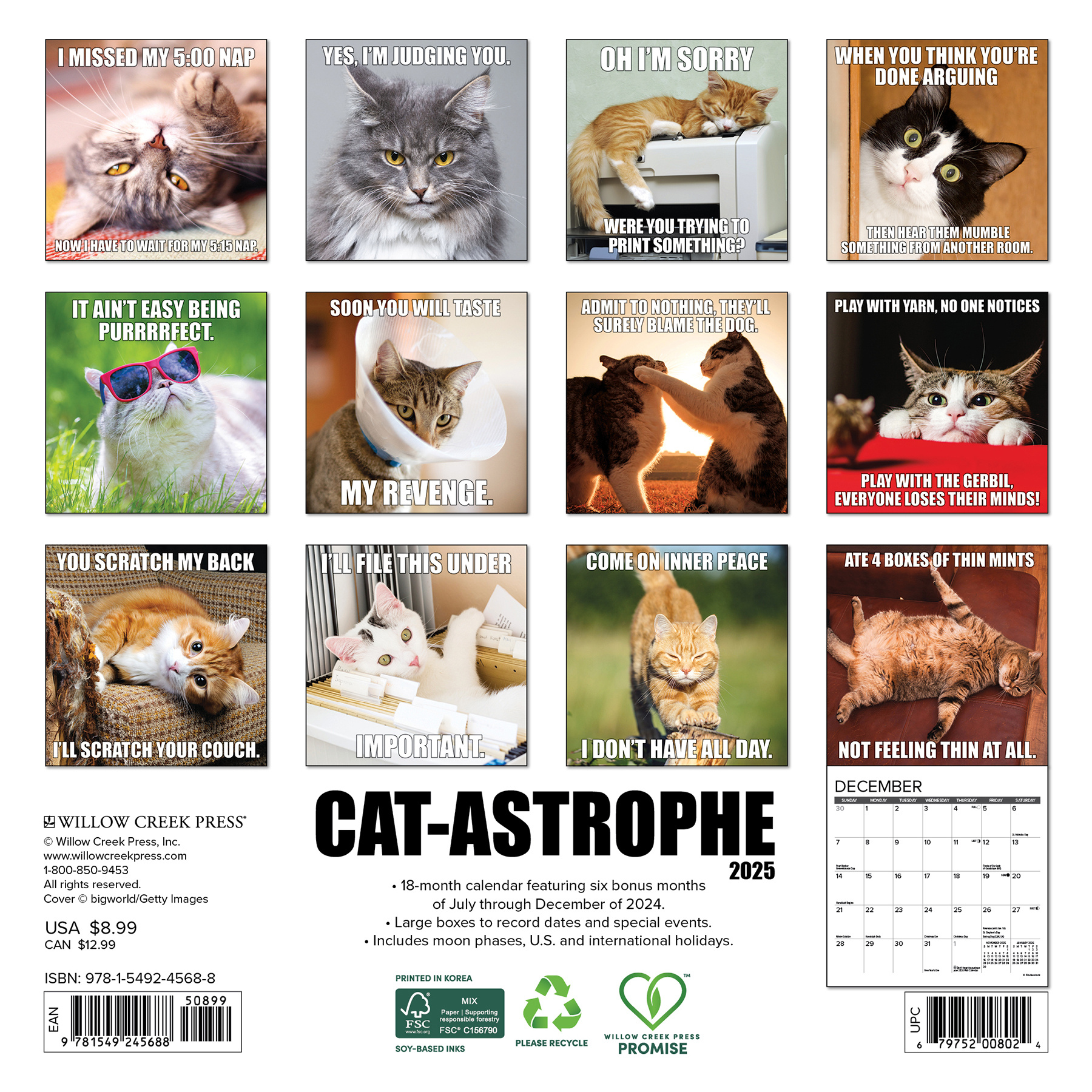 Buy Catastrophe Calendar 2025 Mini? Order online quickly and easily