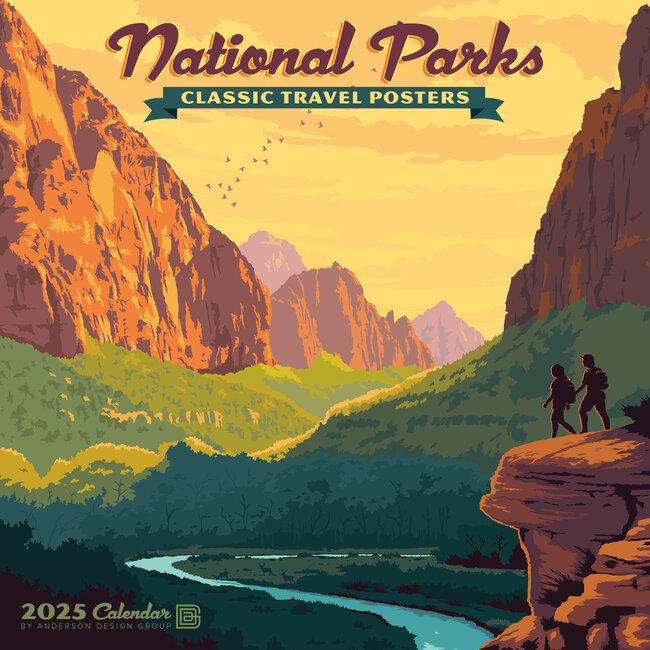 National Parks Calendar 2025 Mini Buy simply order online