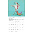 Calendario Unicorno Yoga 2025 Mini