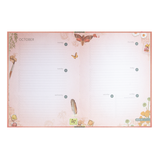 Pimpelmees A5 School agenda 2024 2025 Peach Kopen? Bestel eenvoudig