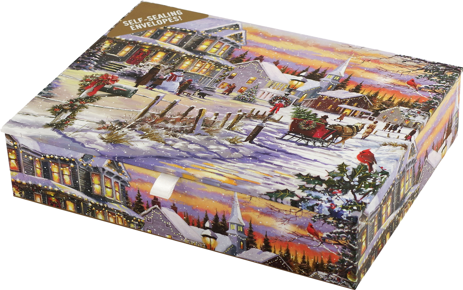 Village Sleigh Ride Deluxe Doosje 20 stuks