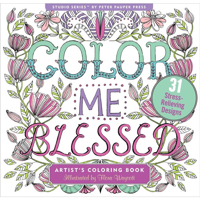 Color Me Blessed Colouring Book