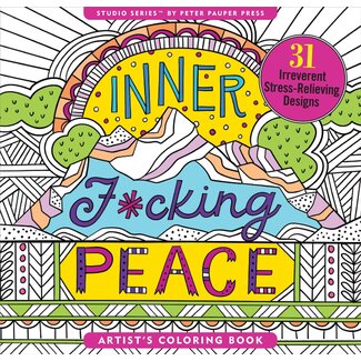 Peter Pauper Libro para colorear Inner F*cking Peace