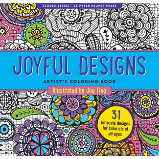 Peter Pauper Libro da colorare Joyful Designs