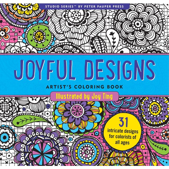 Libro da colorare Joyful Designs