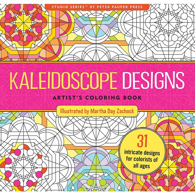 Kaleidoscope Designs Colouring Book