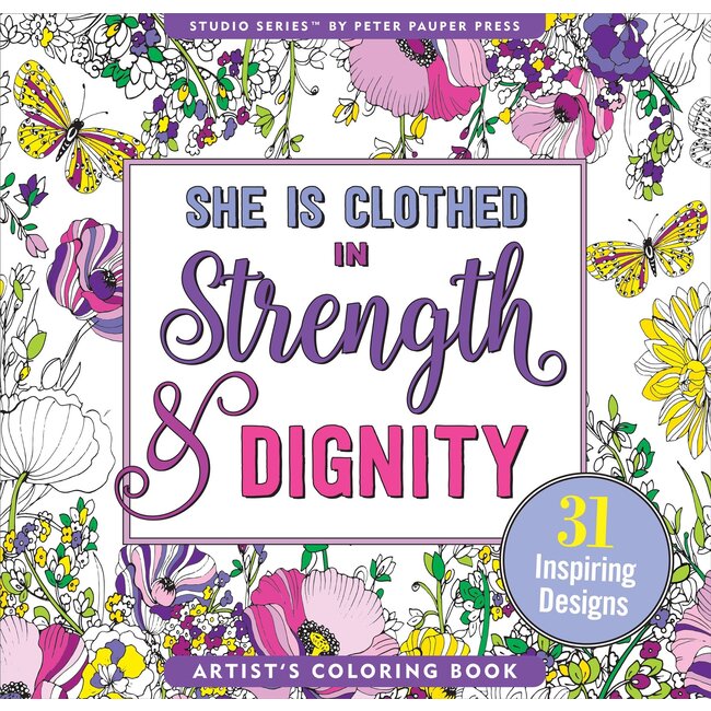 Strength and Dignity Colouring Book