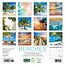 Beaches Calendar 2025 Mini