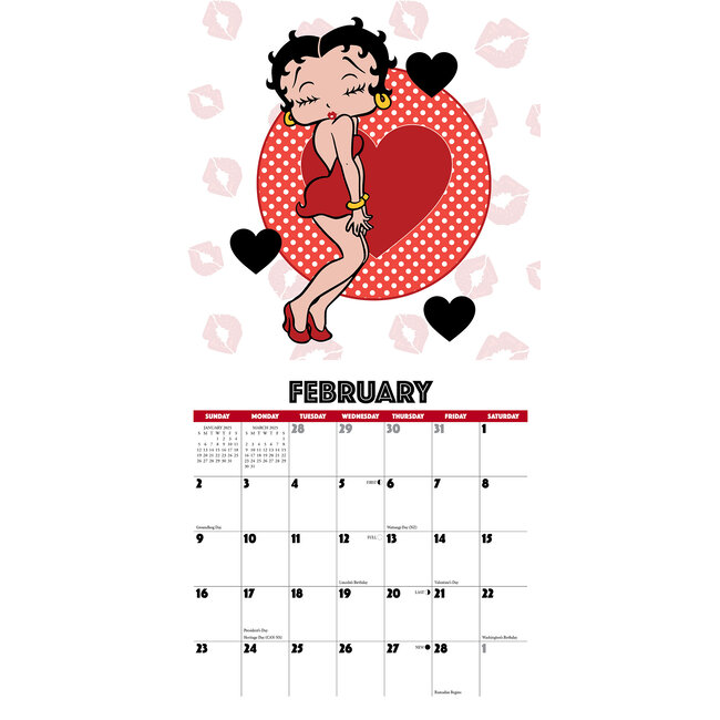 Buy Betty Boop Calendar 2025 Mini? Order online quickly and easily