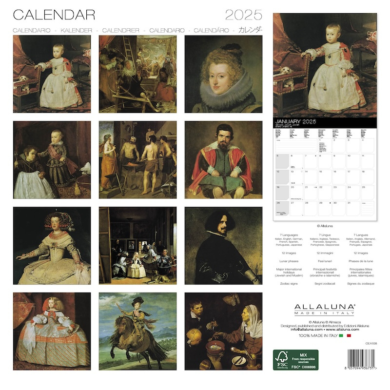 Buy Velazquez Calendar 2025? Order online quickly and easily