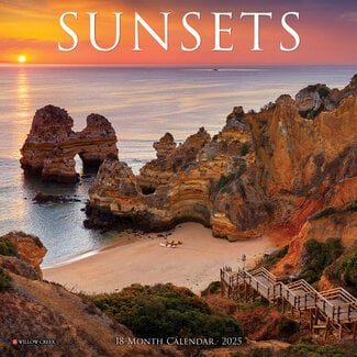 Willow Creek Sunset Calendar 2025 Mini