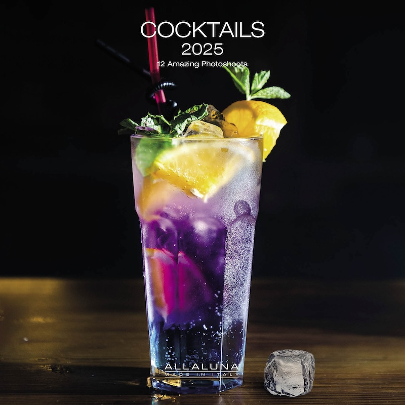 Cocktails Kalender 2025 Kopen? Bestel eenvoudig en snel Online Kalenderwinkel.nl
